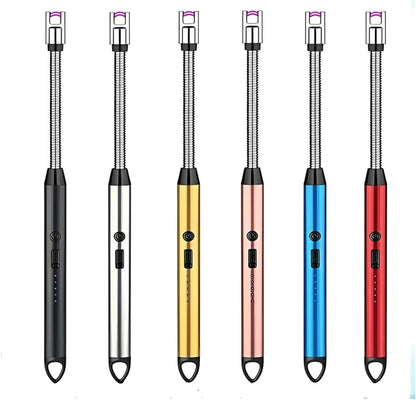 ولاعة كهربائية USB طويلة ومرنة – بدون غاز
